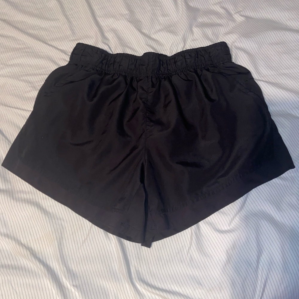 Women’s black athletic shorts